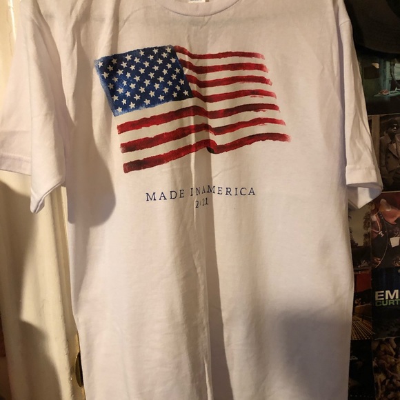 Made In America 2021 T Shirt Men’s Medium NEWWTAGS - Picture 1 of 6